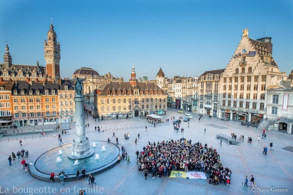 Hyper Centre Lille Appt. 6 Personnes Confortable Pour Famille Ou Amis Zewnętrze zdjęcie